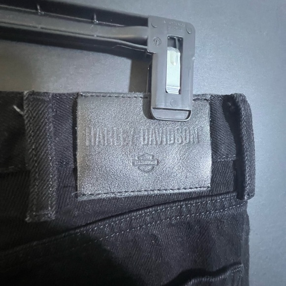 Harley-Davidson Men's Straight Dark Jeans - Picture 3 of 4